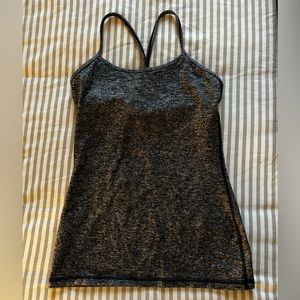 Lululemon - gray tank - workout top